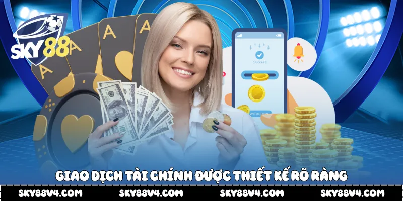 Giao dịch tài chính được thiết kế rõ ràng